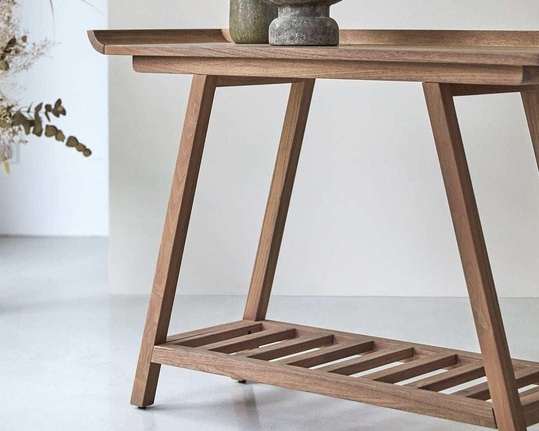 Console table made of solid acacia wood - INMARWAR