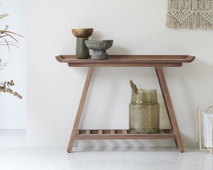 Console table made of solid acacia wood - INMARWAR