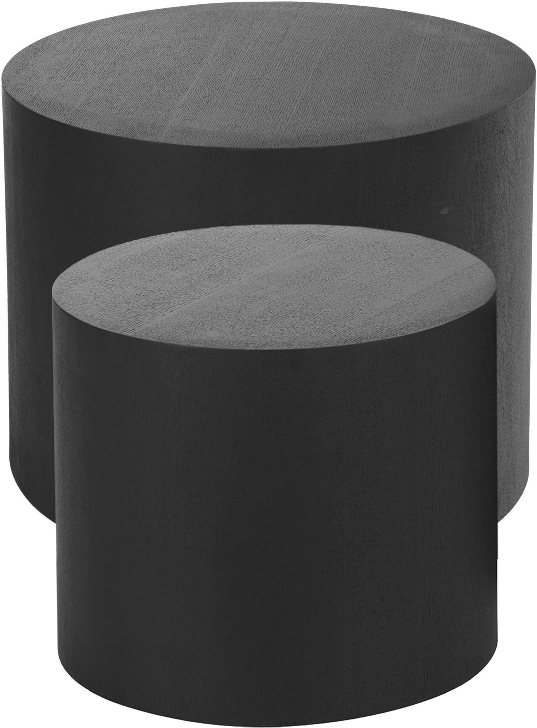 Set of two tables suitable as a nesting tables or coffee table made of solid mango wood - INMARWAR