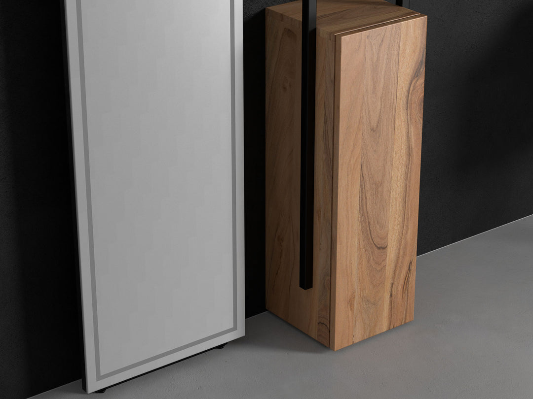 Dressing Table, solid acacia wood and steel, 1 Door