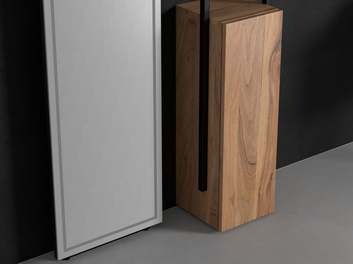 Dressing Table, solid acacia wood and steel, 1 Door