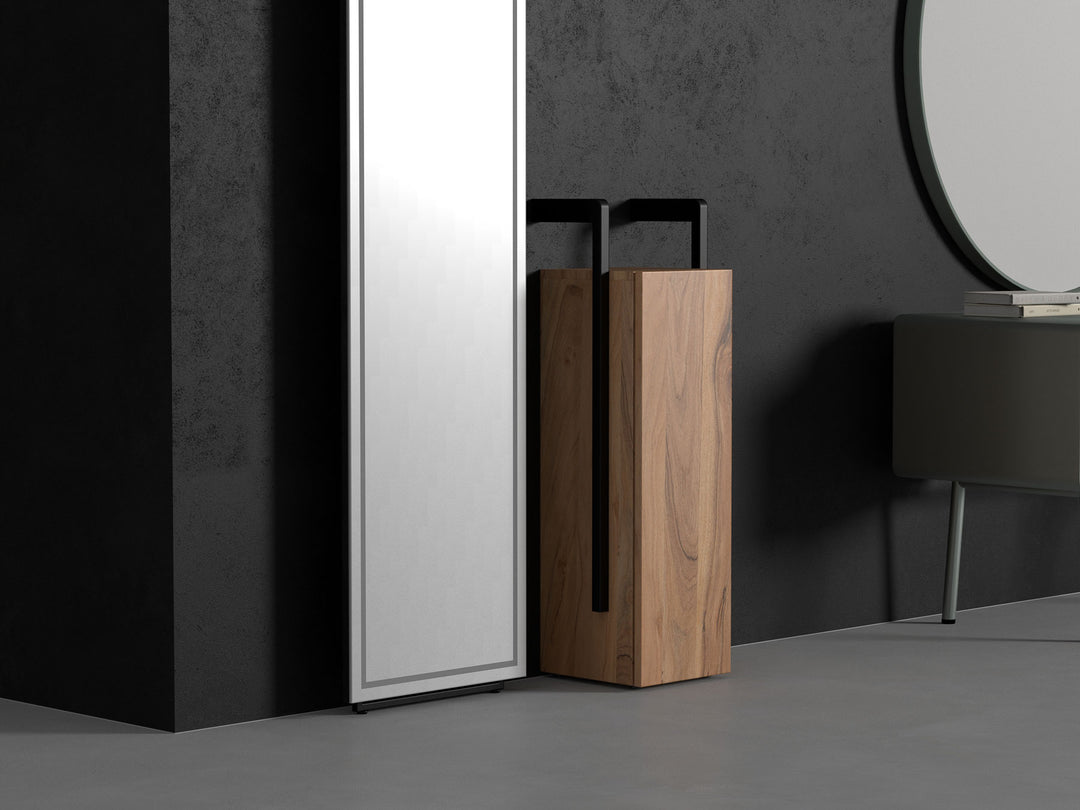 Dressing Table, solid acacia wood and steel, 1 Door