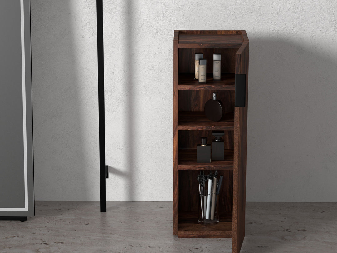 Dressing Table, solid sheesham wood and steel, 1 Door