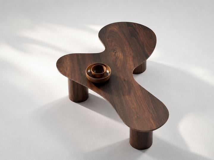Coffee table, solid sheesham wood