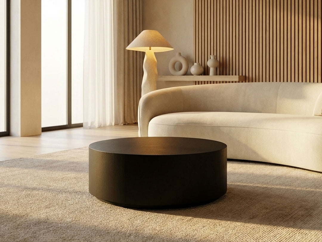 Coffee table, solid mango wood