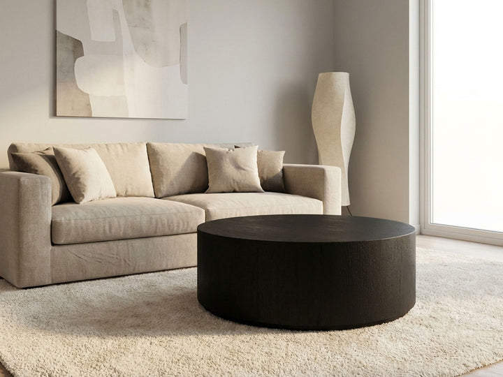 Coffee table, solid mango wood