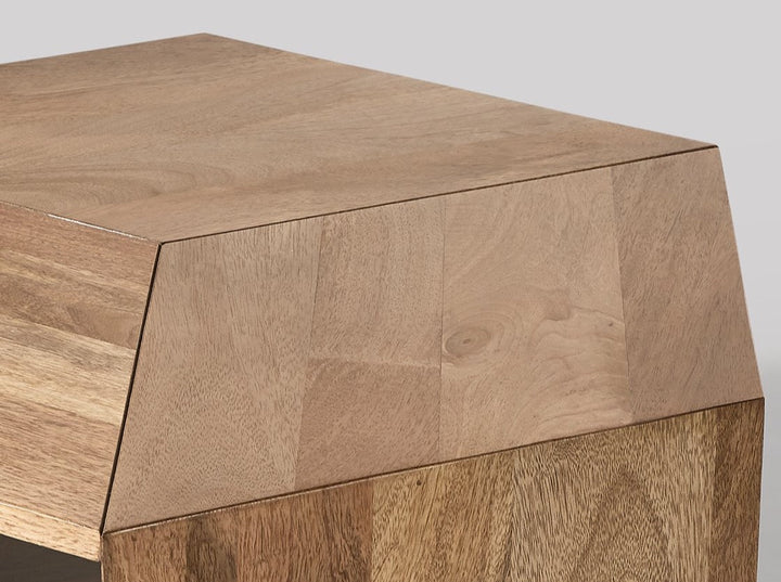 Coffee table made of solid mango wood - INMARWAR
