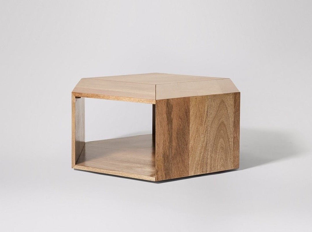 Coffee table made of solid mango wood - INMARWAR