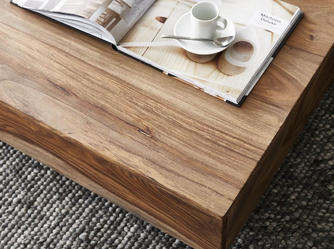 Coffee table made of solid sheesham wood - INMARWAR