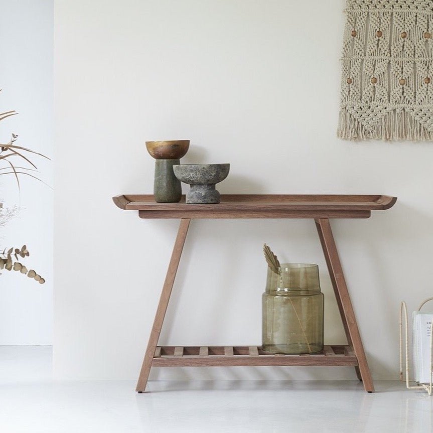 Console table made of solid acacia wood - INMARWAR