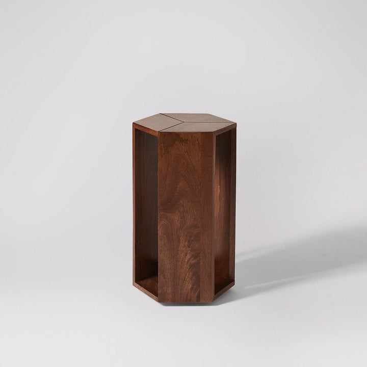 Side table made of solid mango wood - INMARWAR